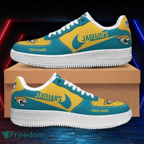 Custom Name Jacksonville Jaguars Custom Name Air Force Shoes Limited For Men And Women Sport Shoes Product Photo 2