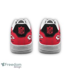 Custom Name Kansas City Chiefs Drip Sneakers Air Force Shoes For Fans Custom Name Product Photo 2