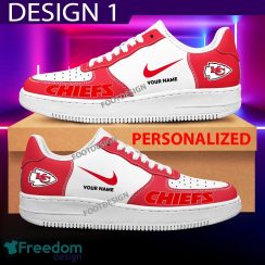 Custom Name Kansas City Chiefs Teams Air Force 1 Shoes Design Gift AF1 Sneaker For Fans Custom Name Kansas City Chiefs Teams Air Force 1 Shoes Design Gift AF1 Sneaker For Fans