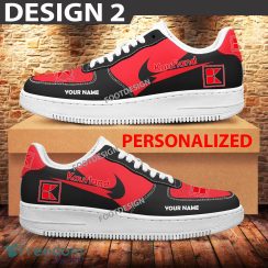 Custom Name Kaufland Brand Air Force 1 Sneakers New Pattern For Fans Gift AF1 Shoes - Brands Kaufland Air Force 1 Sneakers Custom Name Photo 2