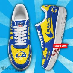 Custom Name Los Angeles Rams Custom Name Air Force Shoes Limited For Men And Women Sport Shoes Product Photo 3