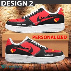Custom Name Love's Brand Air Force 1 Sneakers New Pattern For Fans Gift AF1 Shoes - Brands Love's Air Force 1 Sneakers Custom Name Photo 2