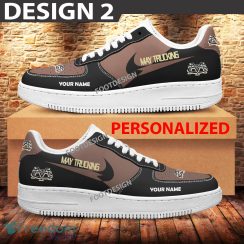 Custom Name May Trucking Company Brand Air Force 1 Sneakers New Pattern For Fans Gift AF1 Shoes - Brands May Trucking Company Air Force 1 Sneakers Custom Name Photo 2