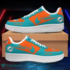 Custom Name Miami Dolphins Custom Name Air Force Shoes Limited For Men And Women Sport Shoes Product Photo 2