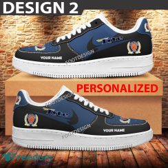 Custom Name Miller Lite Brand Air Force 1 Sneakers New Pattern For Fans Gift AF1 Shoes - Brands Miller Lite Air Force 1 Sneakers Custom Name Photo 2