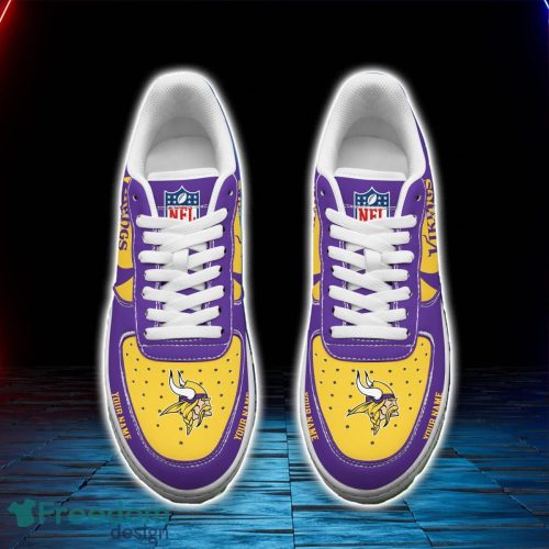 Custom Name Minnesota Vikings Custom Name Air Force Shoes Limited For Men And Women Sport Shoes Product Photo 4