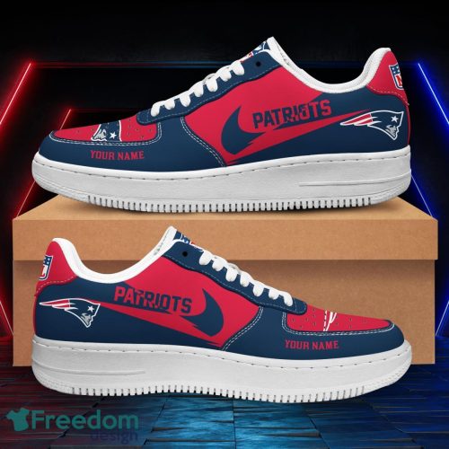 Custom Name New England Patriots Custom Name Air Force Shoes Limited For Men And Women Sport Shoes Product Photo 2