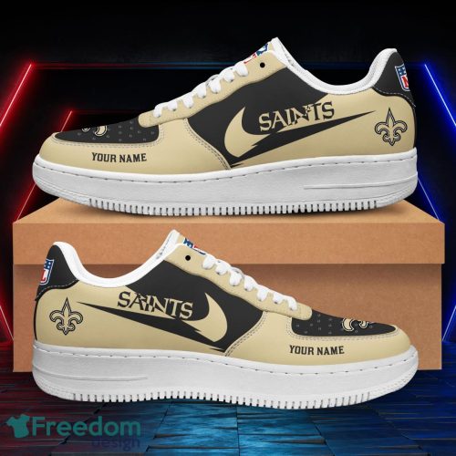 Custom Name New Orleans Saints Custom Name Air Force Shoes Limited For Men And Women Sport Shoes Product Photo 2