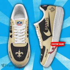 Custom Name New Orleans Saints Custom Name Air Force Shoes Limited For Men And Women Sport Shoes Product Photo 3