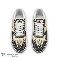 Custom Name New Orleans Saints Drip Sneakers Air Force Shoes For Fans Custom Name Product Photo 3