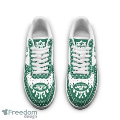 Custom Name New York Jets Drip Sneakers Air Force Shoes For Fans Custom Name Product Photo 3