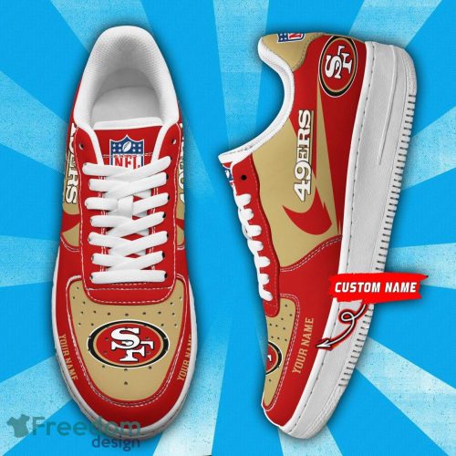 Custom Name San Francisco 49ers Custom Name Air Force Shoes Limited For Men And Women Sport Shoes Product Photo 3