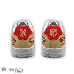 Custom Name San Francisco 49ers Drip Sneakers Air Force Shoes For Fans Custom Name Product Photo 4