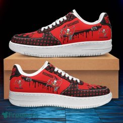 Custom Name Tampa Bay Buccaneers Drip Sneakers Air Force Shoes For Fans Custom Name Product Photo 3