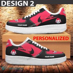Custom Name WENDY'S Brand Air Force 1 Sneakers New Pattern For Fans Gift AF1 Shoes - Brands WENDY'S Air Force 1 Sneakers Custom Name Photo 2