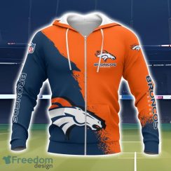 Denver Broncos 3D All Over Printed T-shirt Hoodie Sweatshirt Product Photo 2