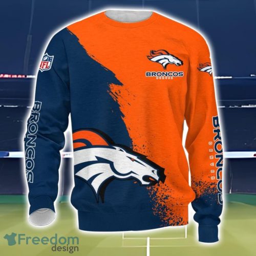 Denver Broncos 3D All Over Printed T-shirt Hoodie Sweatshirt Product Photo 3