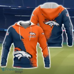 Denver Broncos 3D All Over Printed T-shirt Hoodie Sweatshirt