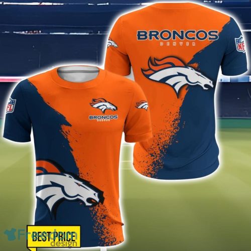 Denver Broncos 3D All Over Printed T-shirt Hoodie Sweatshirt Product Photo 5