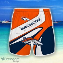 Denver Broncos 3D Shorts Summer Holiday Gift For Men