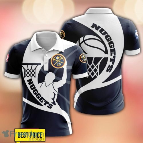 Denver Nuggets 3D Polo Shirt Sport Style Gift For Men Product Photo 1