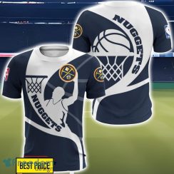 Denver Nuggets 3D Printing T-Shirt Hoodie Sweatshirt For Fans Product Photo 5