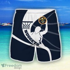 Denver Nuggets 3D Shorts Summer Holiday Gift For Men