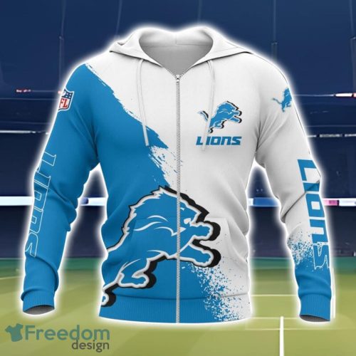 Detroit Lions 3D All Over Printed T-shirt Hoodie Sweatshirt Product Photo 2