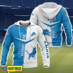 Detroit Lions 3D Printing T-Shirt Hoodie Sweatshirt For Fans