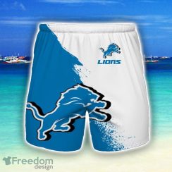 Detroit Lions Beach Short Gift For Men