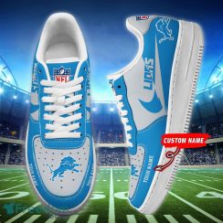 Detroit Lions Personalized Air Force 1 Shoes Unique Sport Shoes