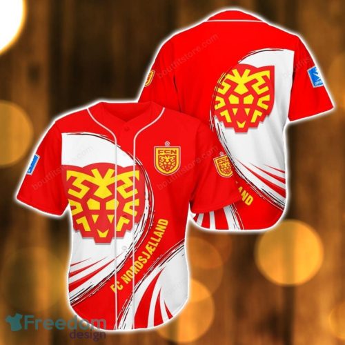 FC Nordsjælland Baseball Jersey Shirt All Printed Unique Gift Product Photo 1