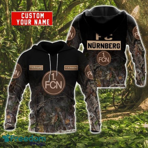 FC Nürnberg Personalized Name 3D Hoodie Zip Hoodie For Hunting And Sport Fans Product Photo 1