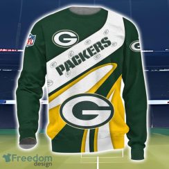 Green Bay Packers 3D All Over Printed T-Shirt Sweatshirt Hoodie Product Photo 3