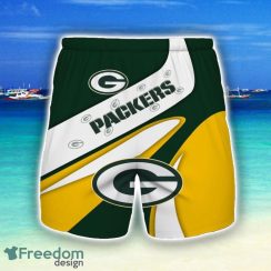 Green Bay Packers 3D Shorts Summer Holiday Gift For Men