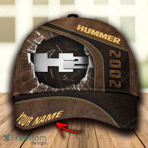 H2 Hummer Souvenir Custom Name All Over Print 3D Hat Cap Brown For Mens Gift Hot Trending Summer - H2 Hummer Souvenir Custom Name All Over Print 3D Hat Cap Brown For Mens Gift Hot Trending Summer