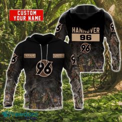 Hannover 96 Personalized Name 3D Hoodie Zip Hoodie For Hunting And Sport Fans