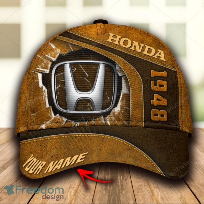 Honda Beach Custom Name All Over Print 3D Hat Cap Brown For Mens Gift Hot Trending Summer - Honda Beach Custom Name All Over Print 3D Hat Cap Brown For Mens Gift Hot Trending Summer