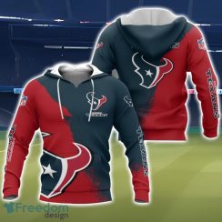 Houston Texans 3D All Over Printed T-shirt Hoodie Sweatshirt