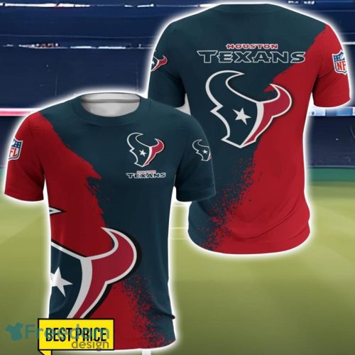 Houston Texans 3D All Over Printed T-shirt Hoodie Sweatshirt Product Photo 5