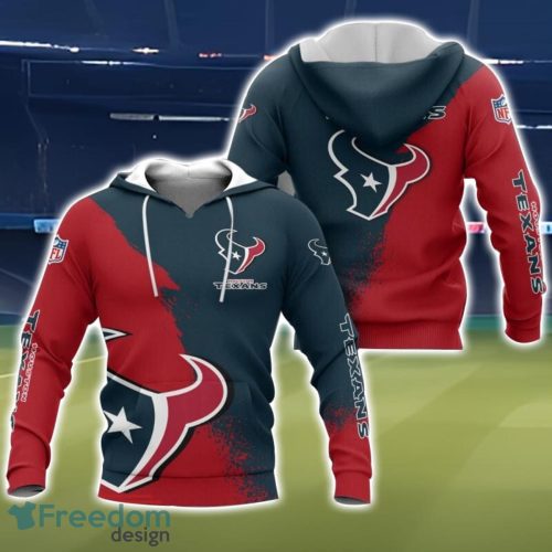 Houston Texans 3D All Over Printed T-shirt Hoodie Sweatshirt Product Photo 1