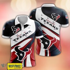 Houston Texans 3D Polo Shirt Sport Style Gift For Men