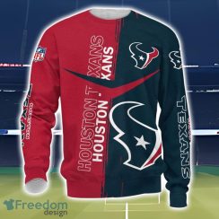 Houston Texans 3D Printing T-Shirt Hoodie Sweatshirt For Fans Product Photo 3