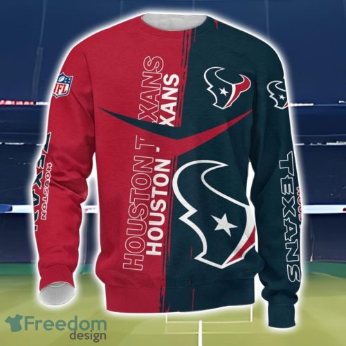 Houston Texans 3D Printing T-Shirt Hoodie Sweatshirt For Fans Product Photo 3