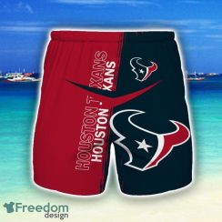 Houston Texans 3D Shorts Summer Holiday Gift For Men