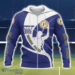 Indiana Pacers 3D All Over Printed T-Shirt Sweatshirt Hoodie Product Photo 2