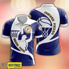 Indiana Pacers 3D Polo Shirt Sport Style Gift For Men