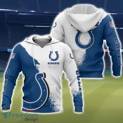 Indianapolis Colts 3D All Over Printed T-shirt Hoodie Sweatshirt