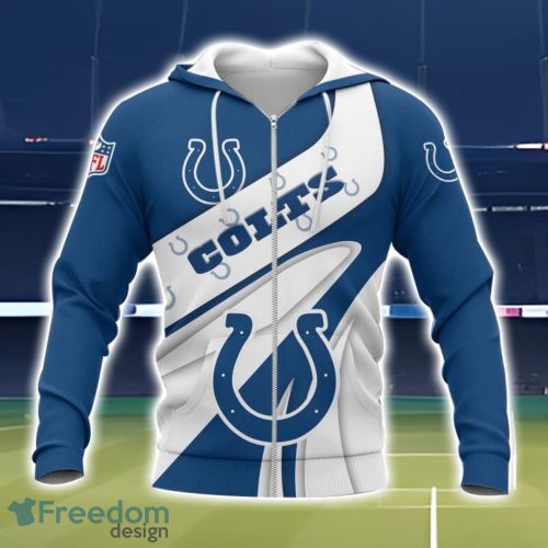 Indianapolis Colts 3D All Over Printed T-Shirt Sweatshirt Hoodie Product Photo 2