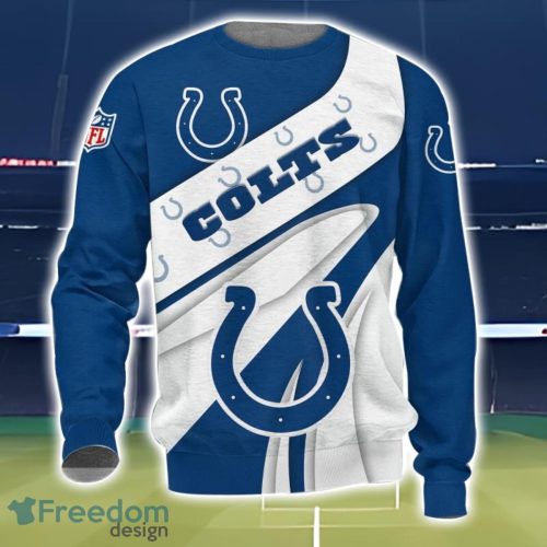 Indianapolis Colts 3D All Over Printed T-Shirt Sweatshirt Hoodie Product Photo 3